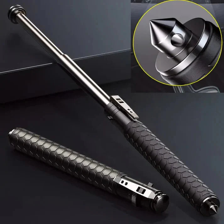 Telescopic Self Defense Stick (Heavy Metal and Extendable)